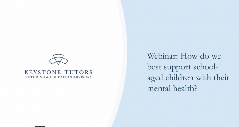 How do we best support school-aged children with their mental health? (Webinar)